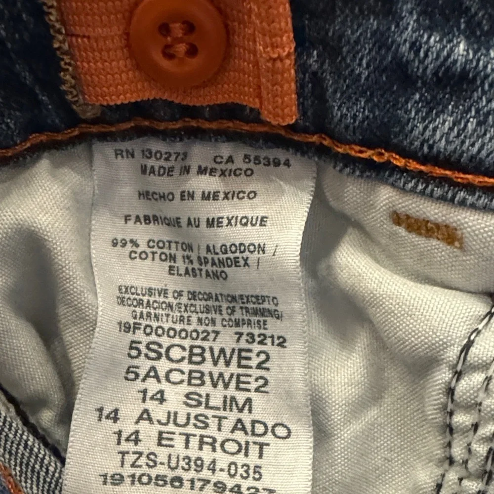 Wrangler Boys Classic Blue Jeans